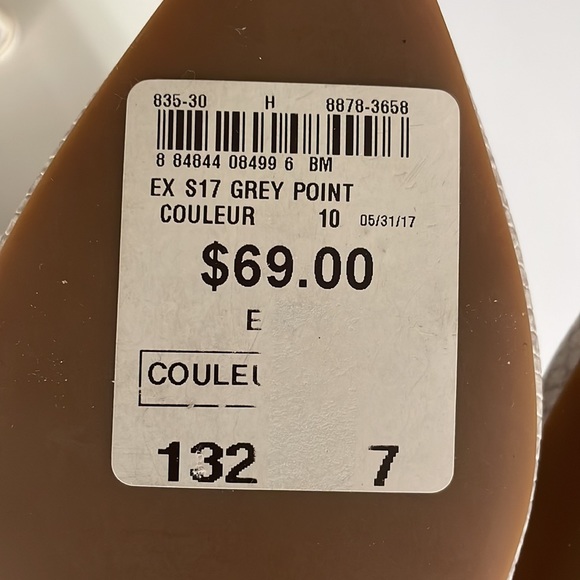 Open sided faux snake skin shoes - Picture 5 of 6